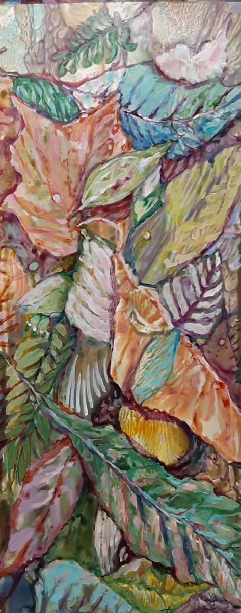 Spring Leaves Underfoot
